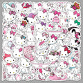 50Pcs Kawaii Waterproof Vinyl Stickers SRO127