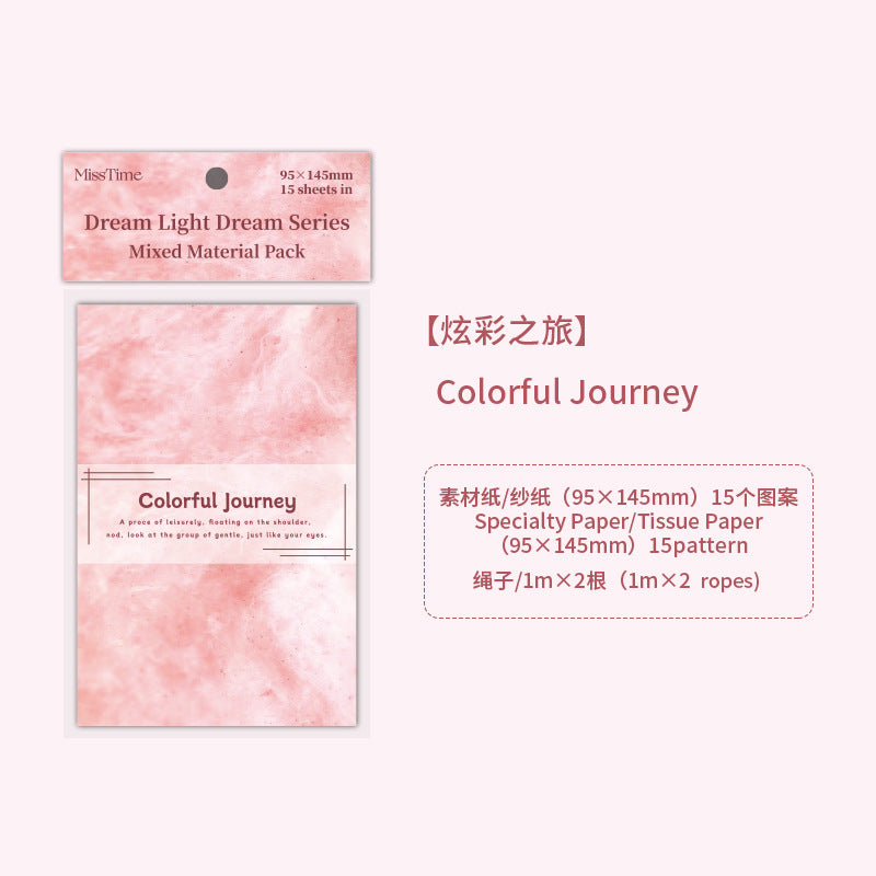 15 Pcs Textured Paper MHQM