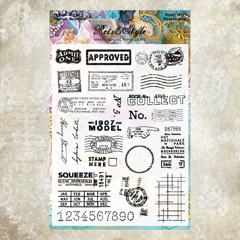 Clear Silicone Stamp STM419