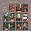 30 Pcs Vintage Red Scrapbook Paper HRSY