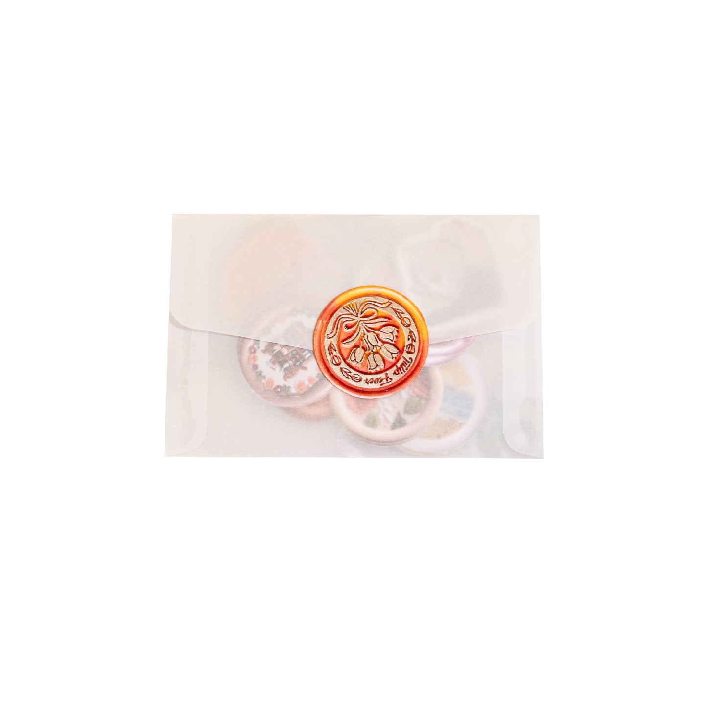 30 Pcs Wax Seal Cardstock Stickers HQSJ