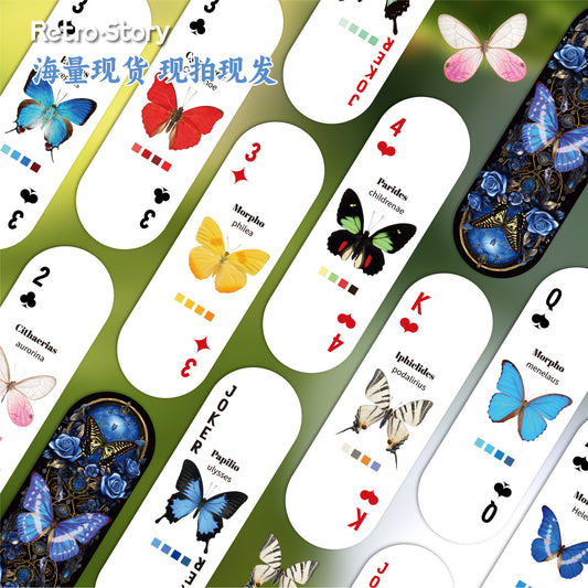 54 Pcs Poker Theme Journal Cardstock PKXL