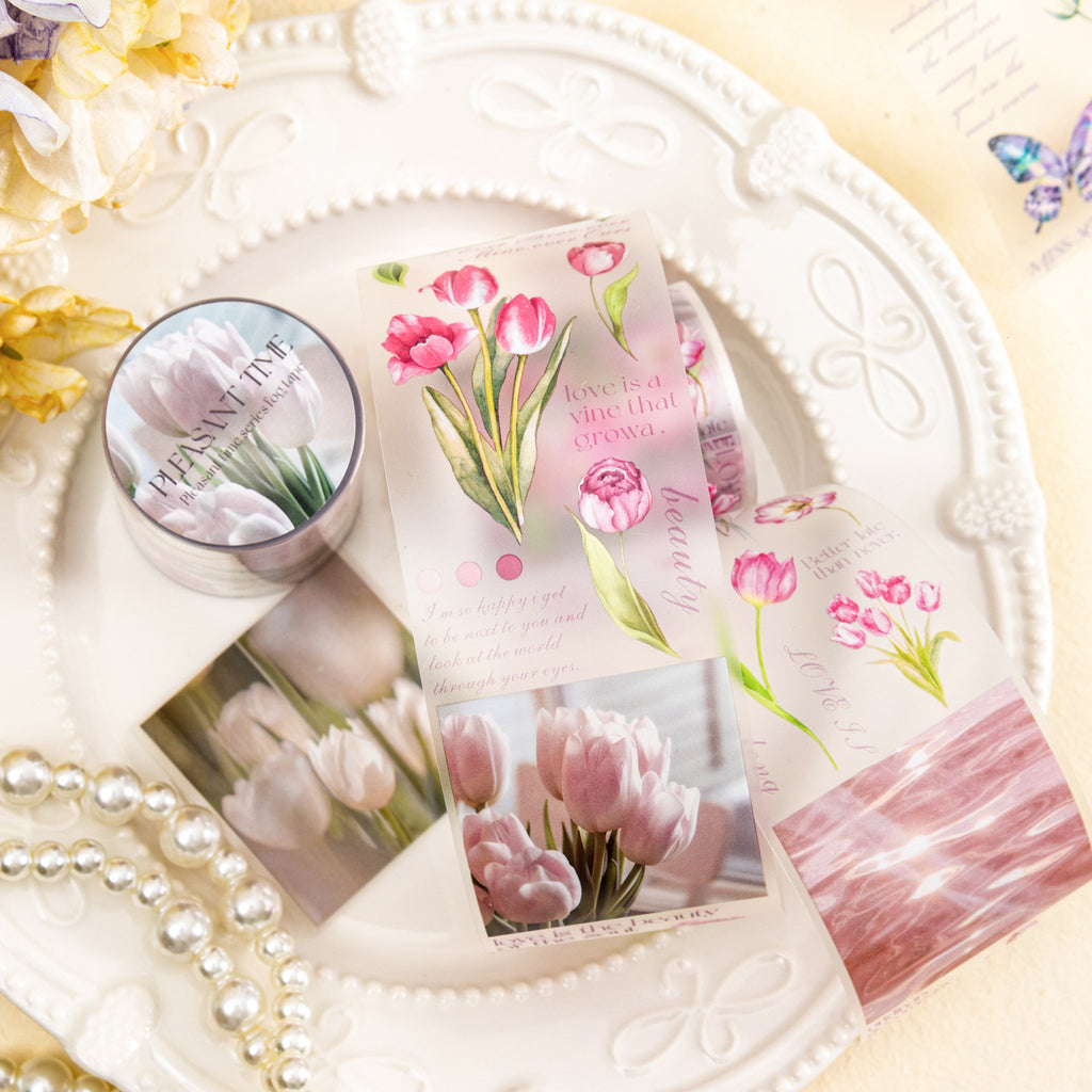 1 Roll Flower and Landscape PET Tape QYSG