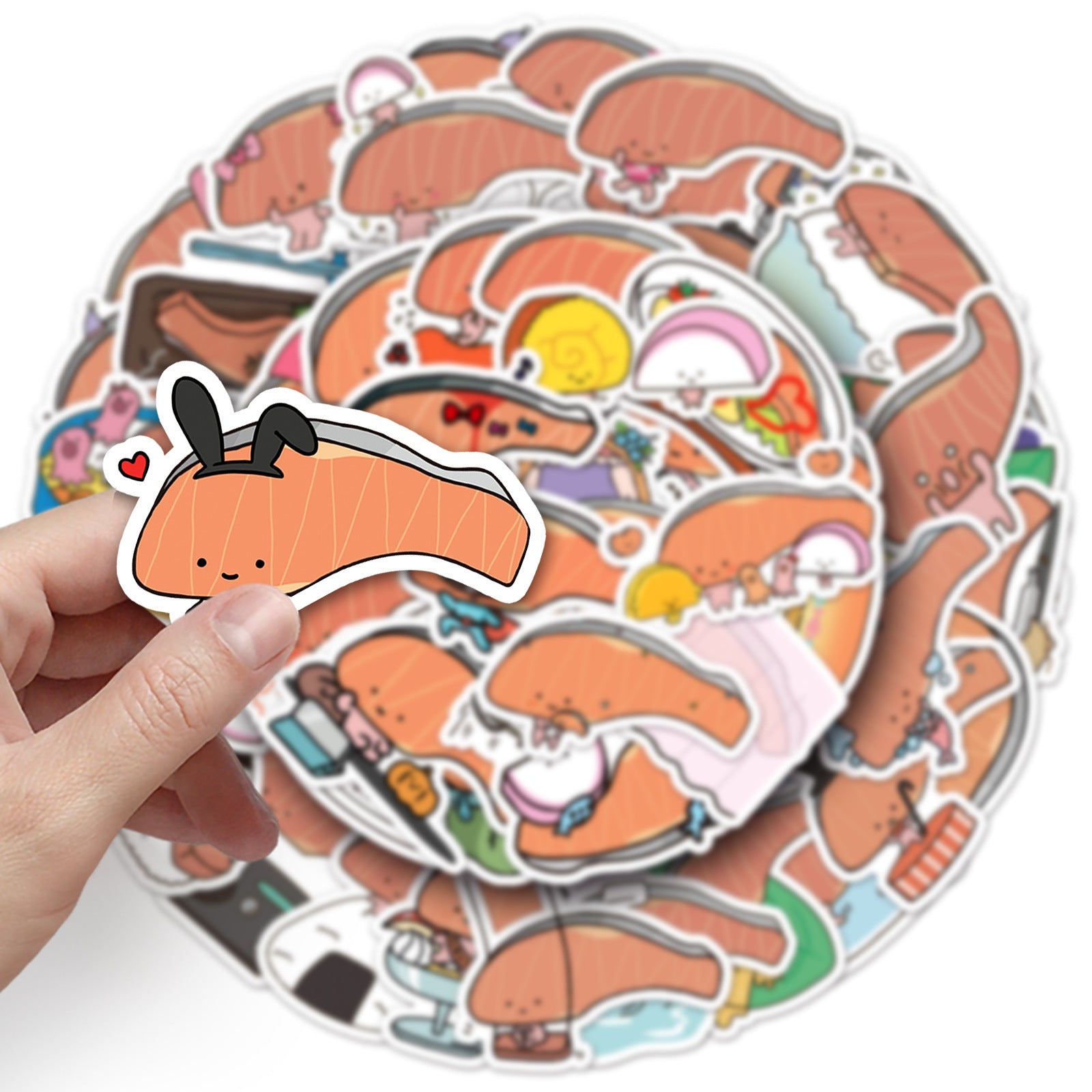 50Pcs Kawaii Waterproof Vinyl Stickers SRO115