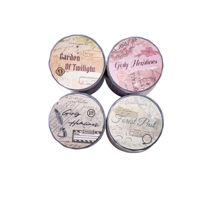 1 Roll Vintage Sticker Tape JSJWY