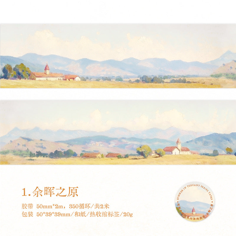 1 Roll Nature Landscape Washi Tape TSKNXT