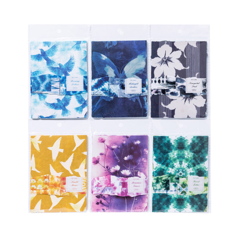 30 Pcs Fantasy Color Journal Paper ZJZR