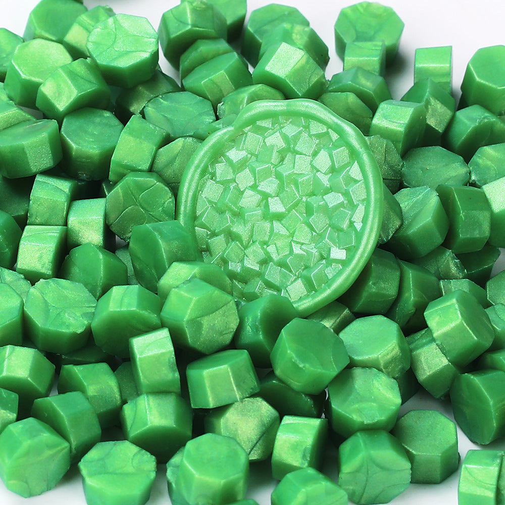 100 PCS Octagon Wax Seal Beads H78