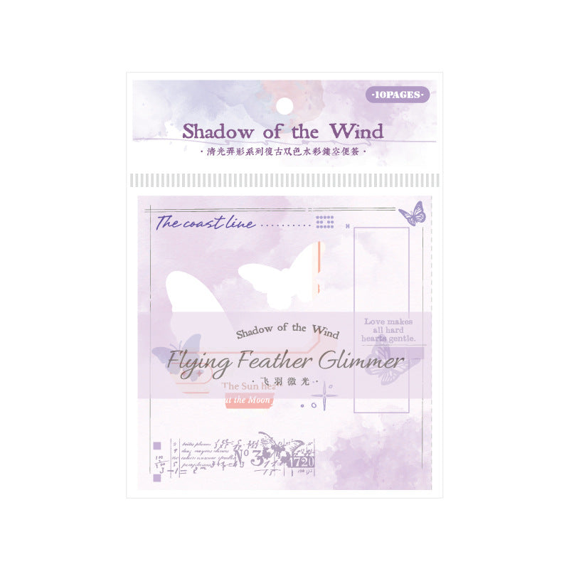 10 Pcs Hollow Cutout Journal Paper SCLK