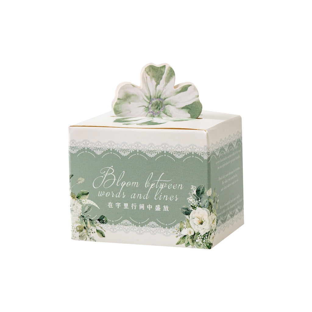 1 Roll Flower and Poem PET Tape ZLHJSF