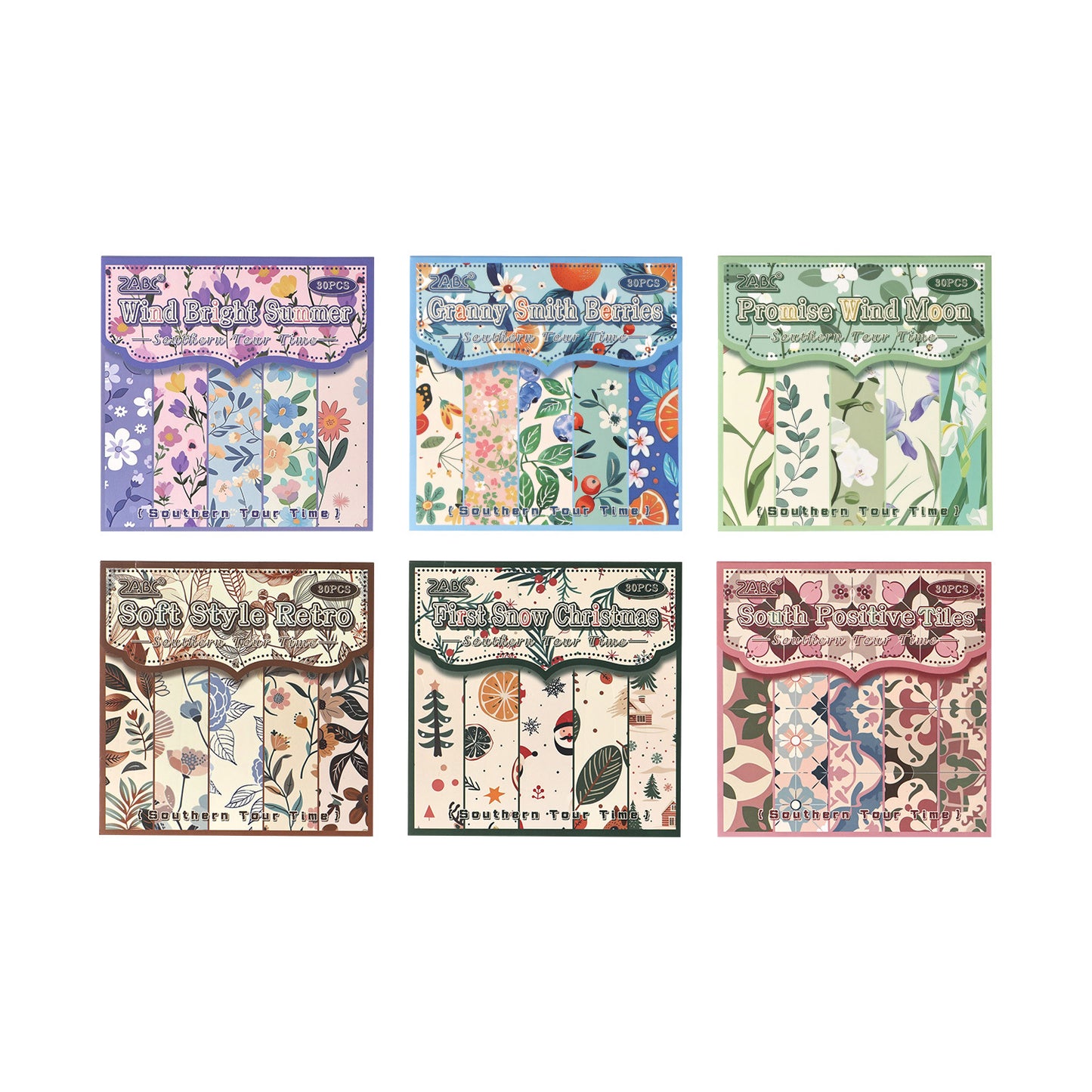 30 Sheets Botanical Journal Paper Pad NXSG