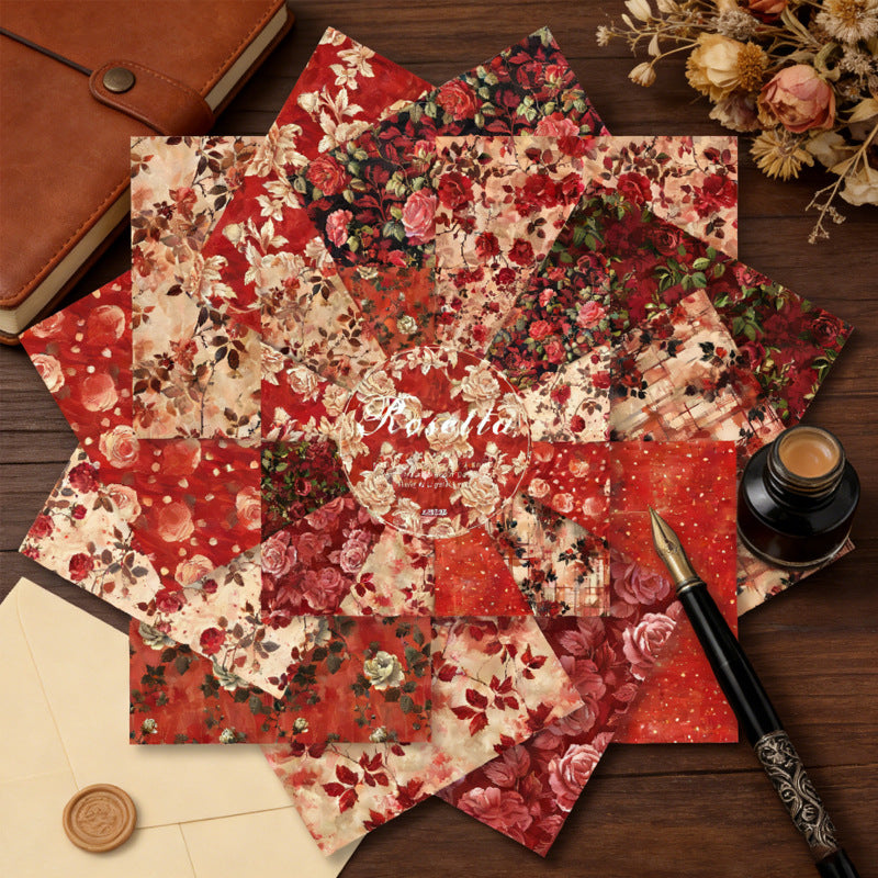 6 inch Rosetta Scrapbook Paper Pad SKP032
