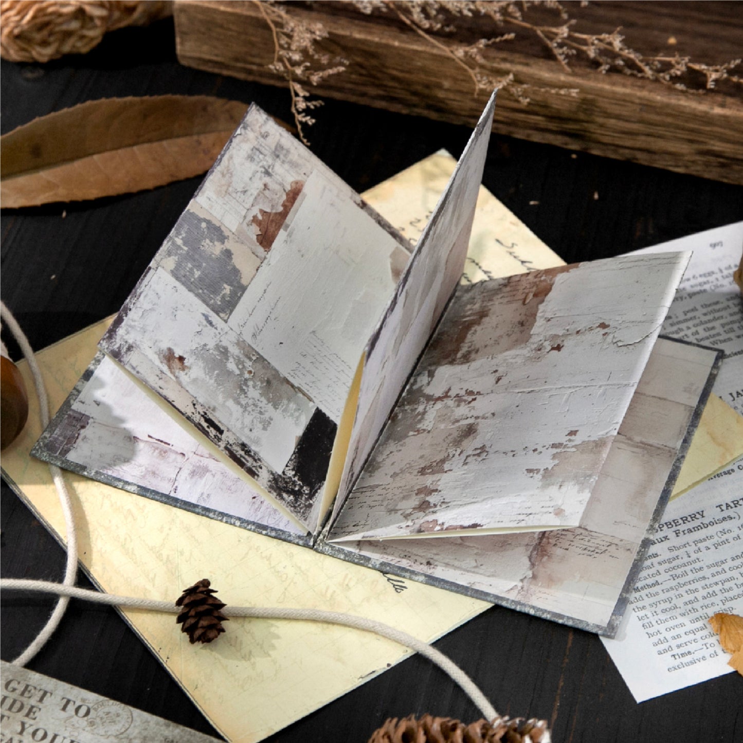 9 Sheets Vintage Journal Paper SHRJ