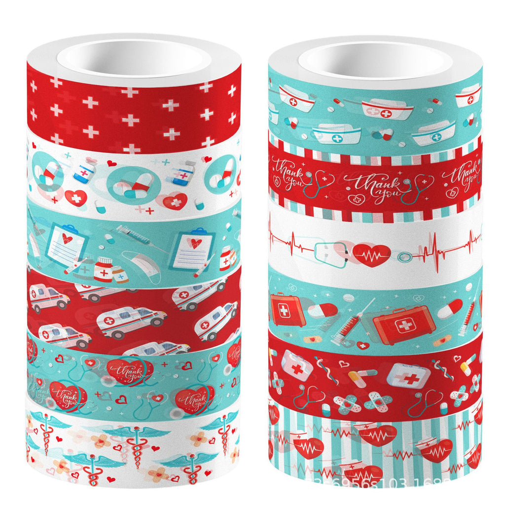 12 Roll Washi Tape Set ZH051
