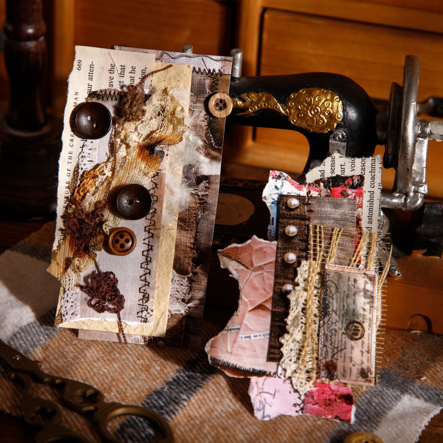 1 Roll Vintage Junk Journal Washi Tape SGCFP