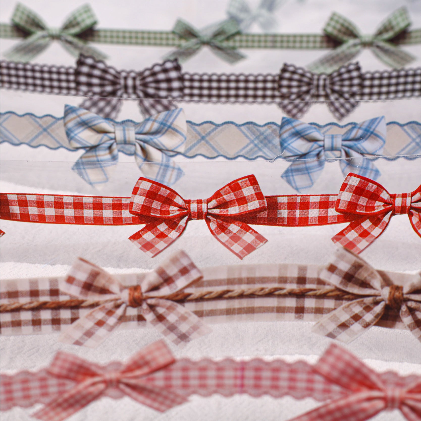 1 Roll Bow Knot Themed PET Tape GZHDJ