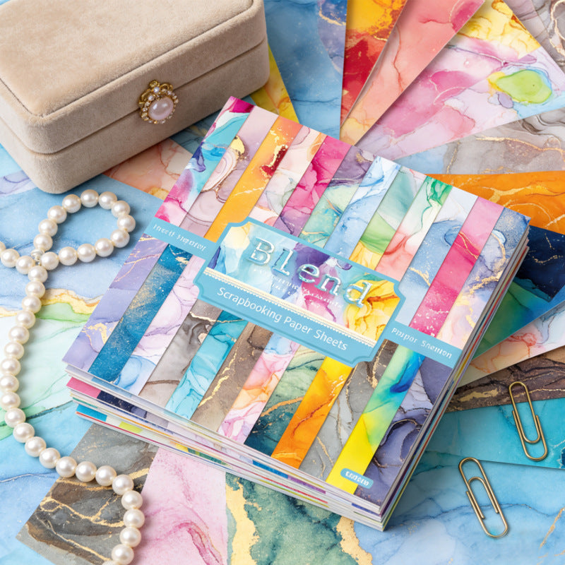 6 inch Blend Scrapbook Paper Pad SKPH2542