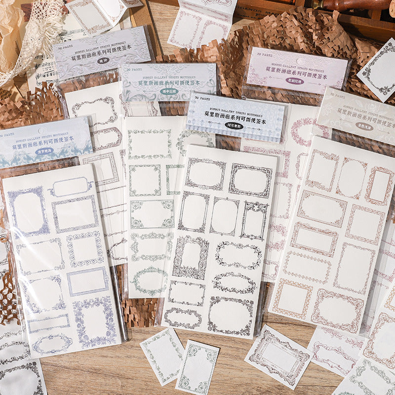 30 Pcs Junk Jounral Notepad Paper MLSHL