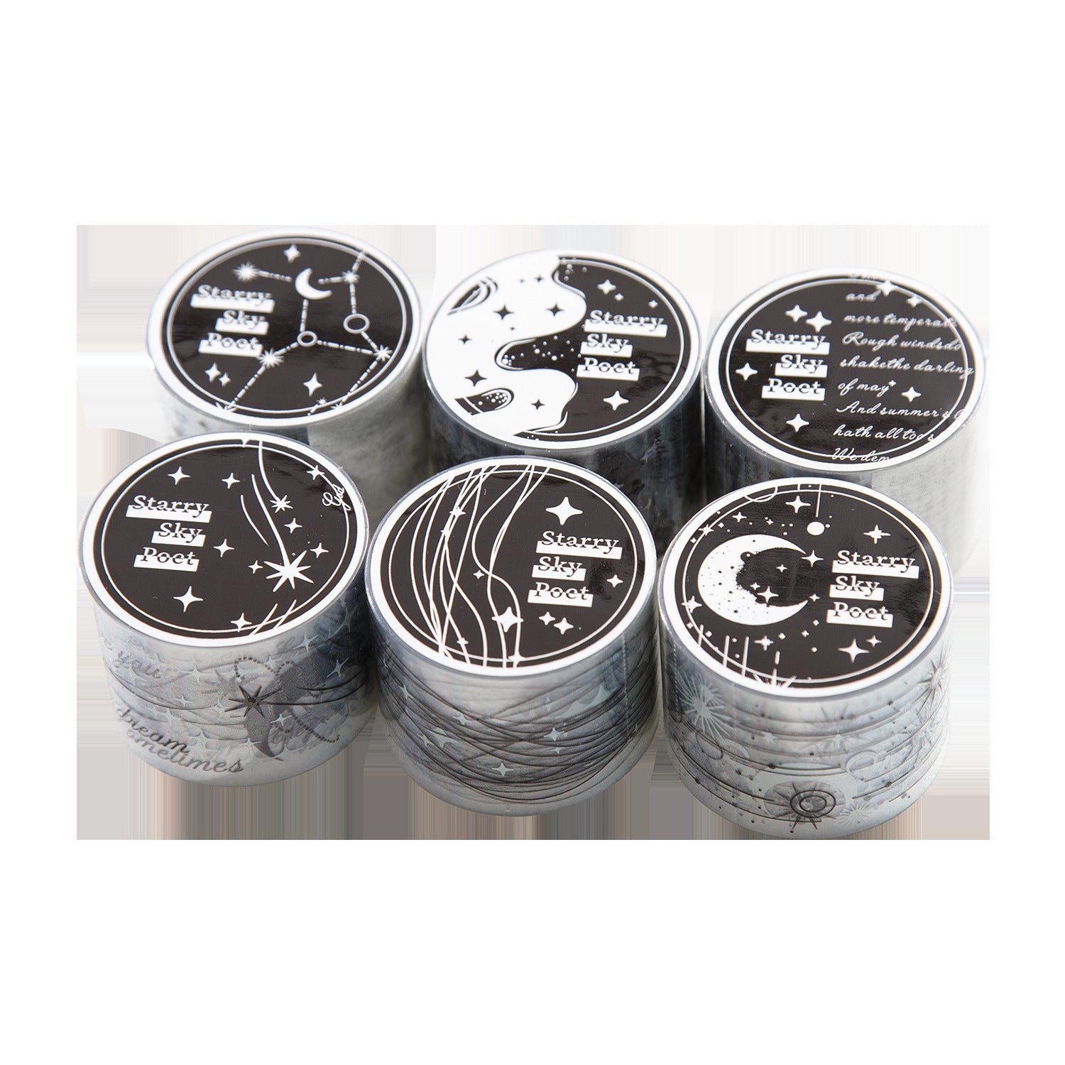 1 Roll Starry Sky Themed PET Tape XKSR