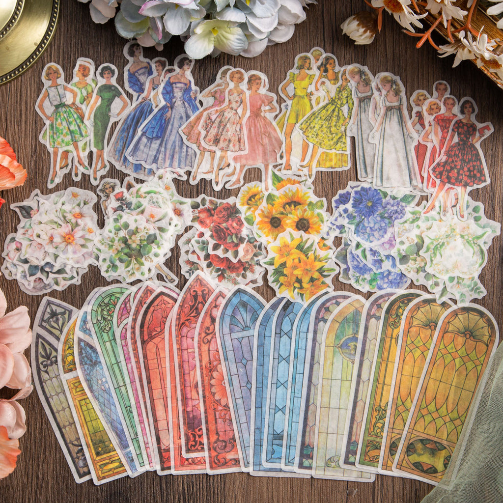 Conhan Washi Lady Stickers