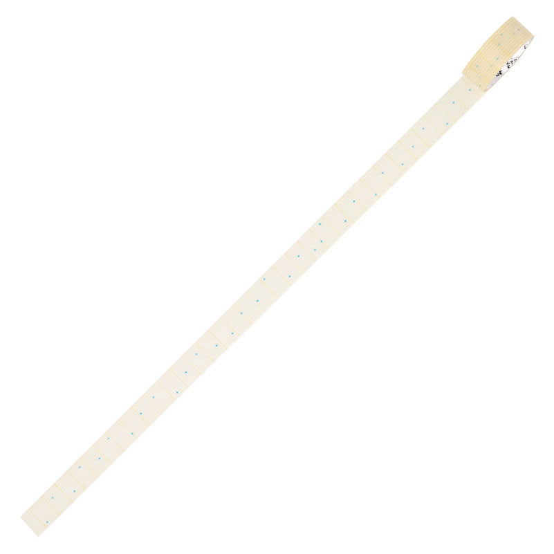 Polka Dots Glitter Translucent Vellum Tape - Yellow Grid