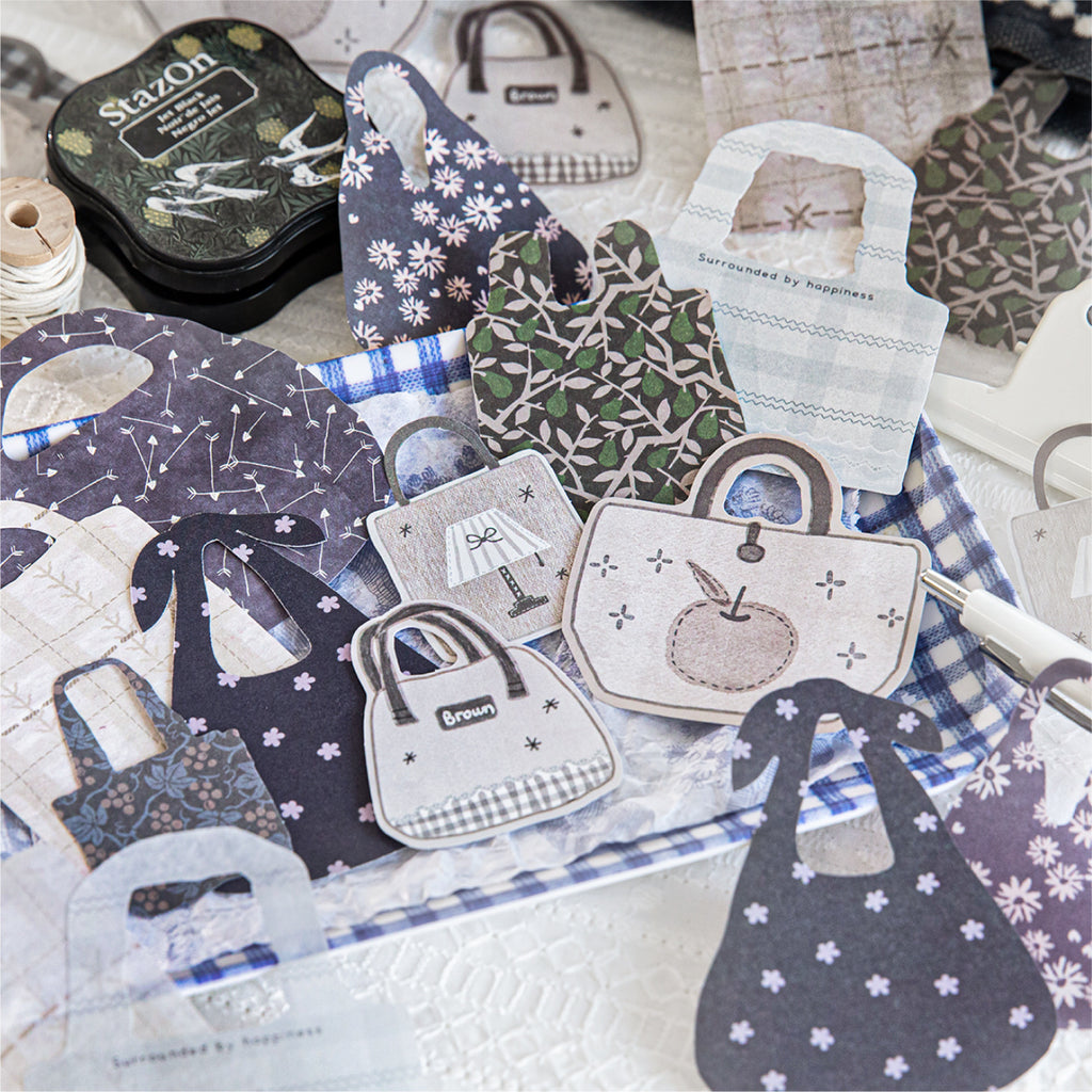 20 Pcs Bag Themed Stickers LGXB