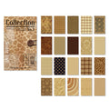 60 Pcs Retro British Manor Linen Textured Paper