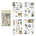 4 Pcs Everyday Journal PET Stickers - Journey