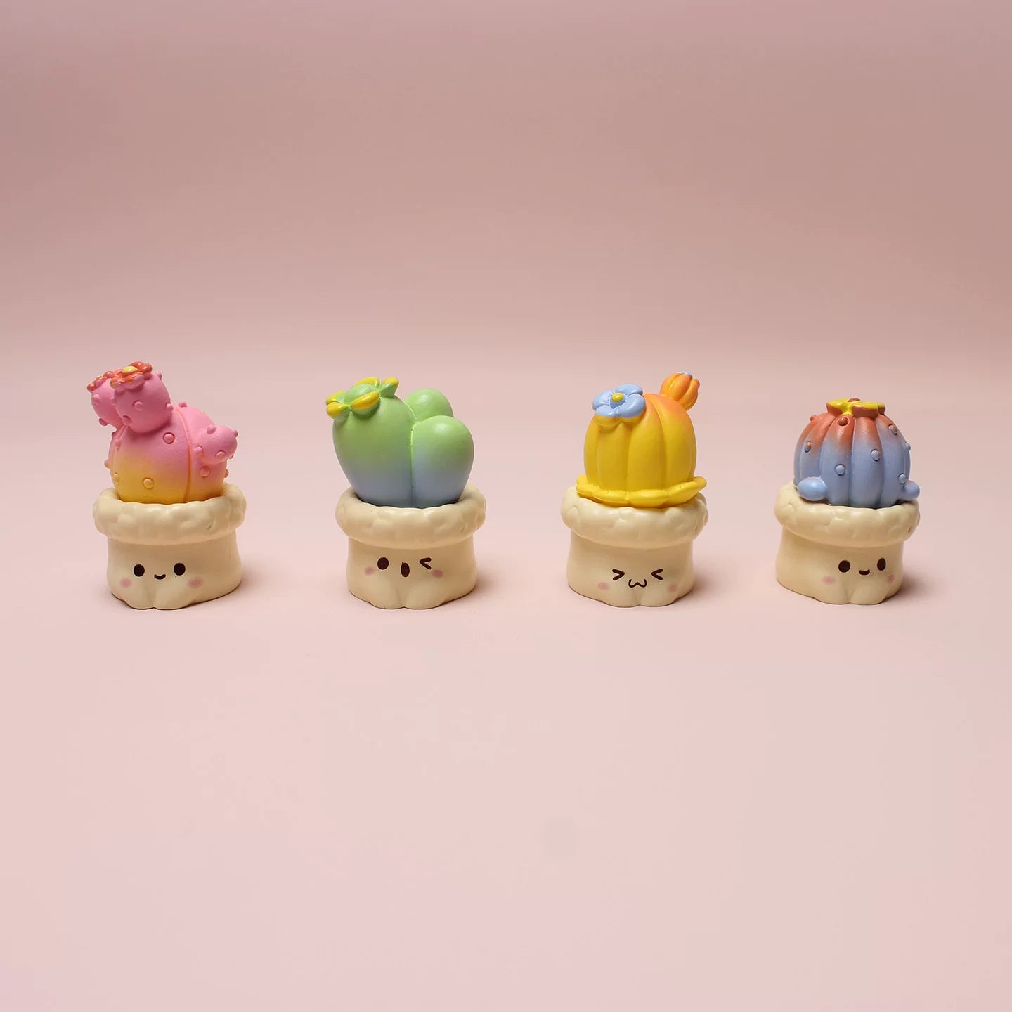 Mini Pastel Succulent Desk Buddies