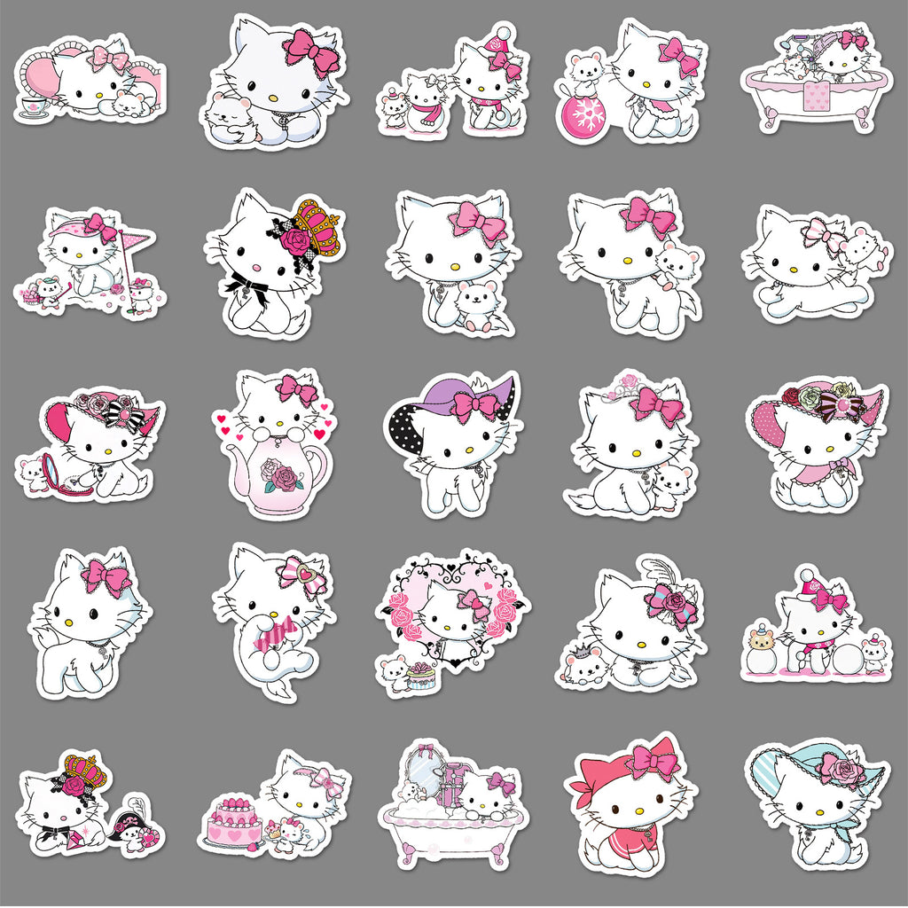 50Pcs Kawaii Waterproof Vinyl Stickers SRO127