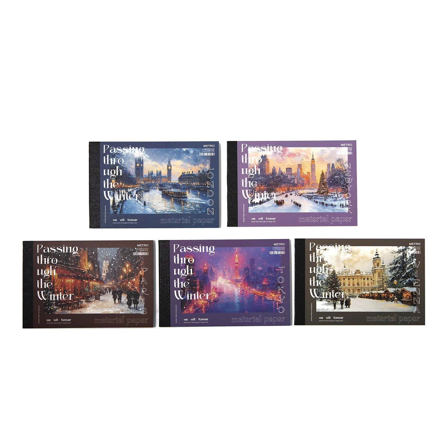 30 Pcs Travel Theme Scrapbook Paper LGDJ