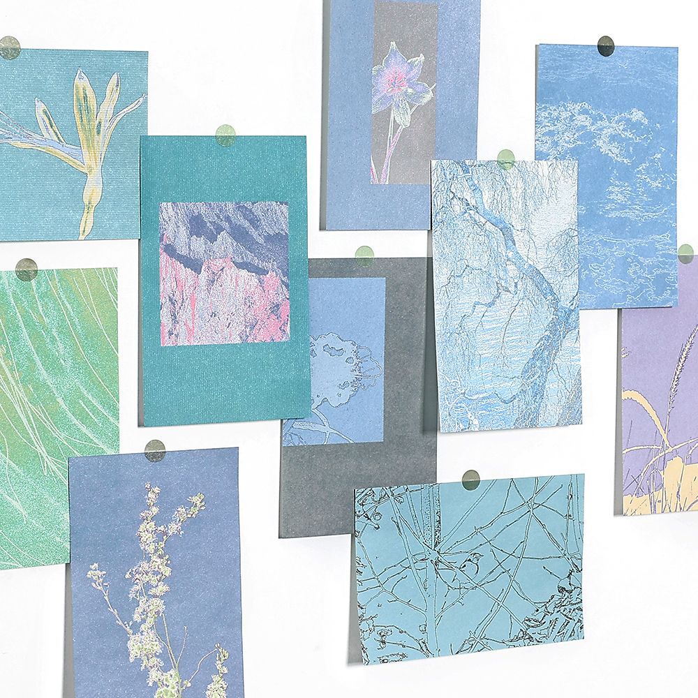 50 Pcs Creative Scrapbook Paper XDSQ