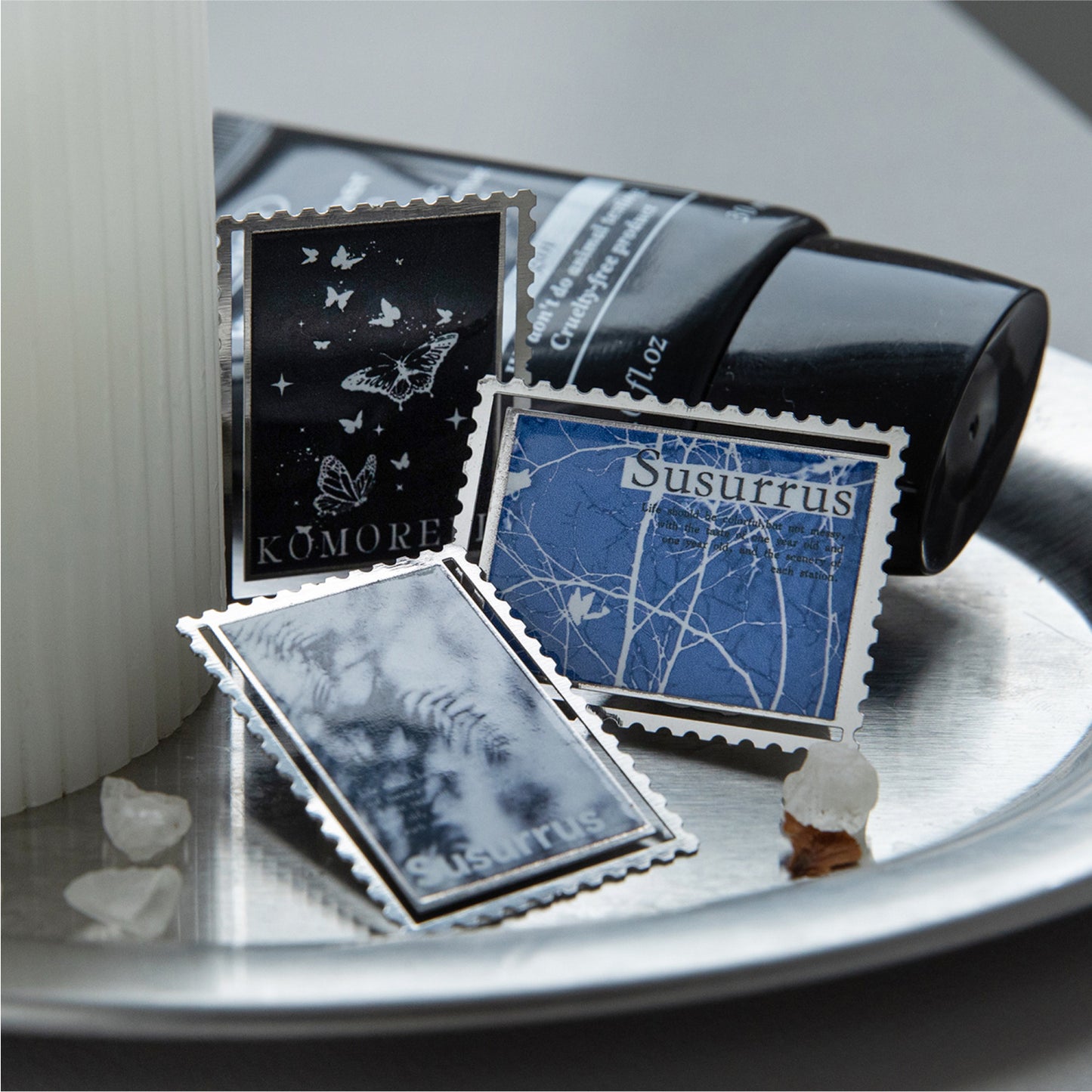 Post Stamp Shaped Metal Bookmark WWJMRM