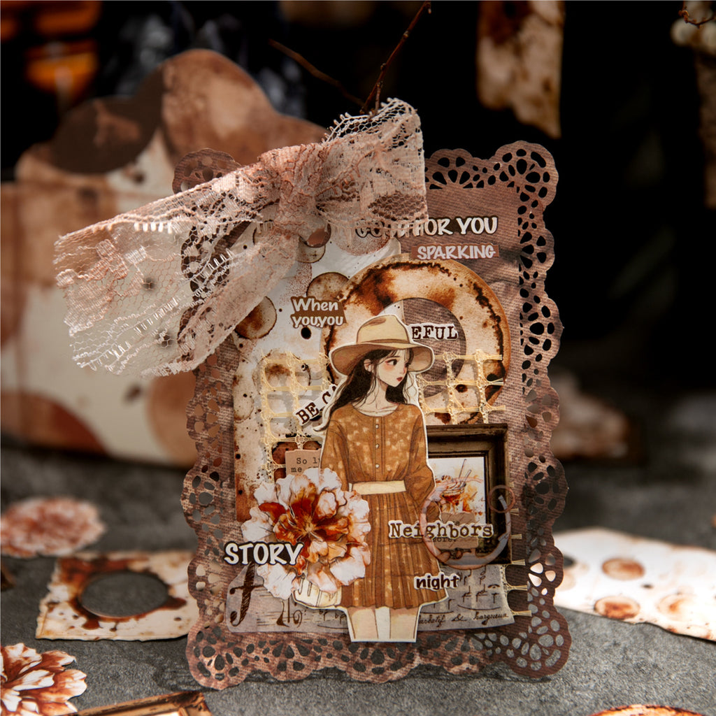 158 Pcs Junk Journal Supplies Kit SGLZ