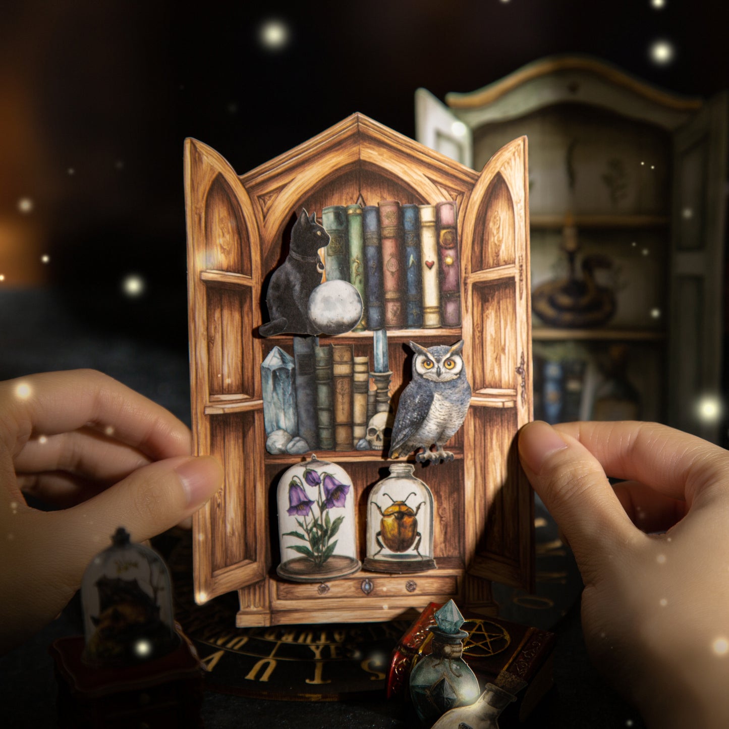 25 Pcs Magic Shelf DIY Stickers RYMFG