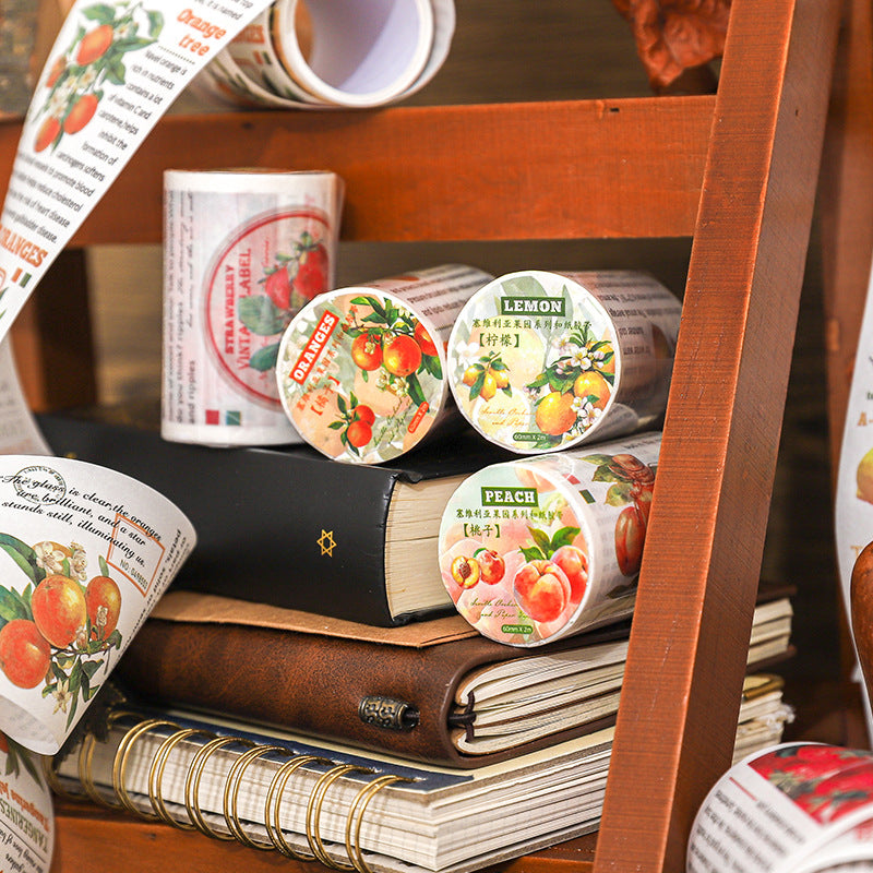 1 Roll Orchard Theme Washi Tape SWLYGY