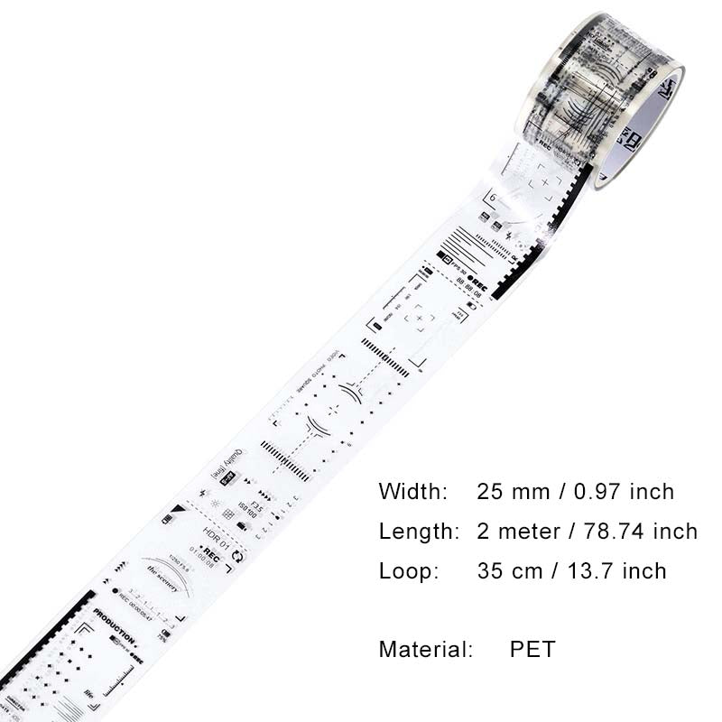 1 Roll Movie Film PET Tape WYJP