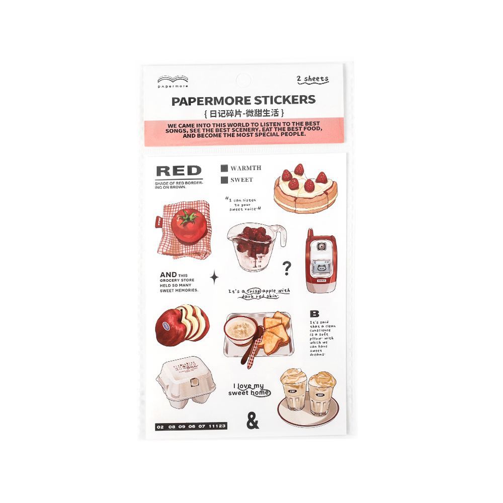 2 Sheets Creative Journal Stickers RJSP