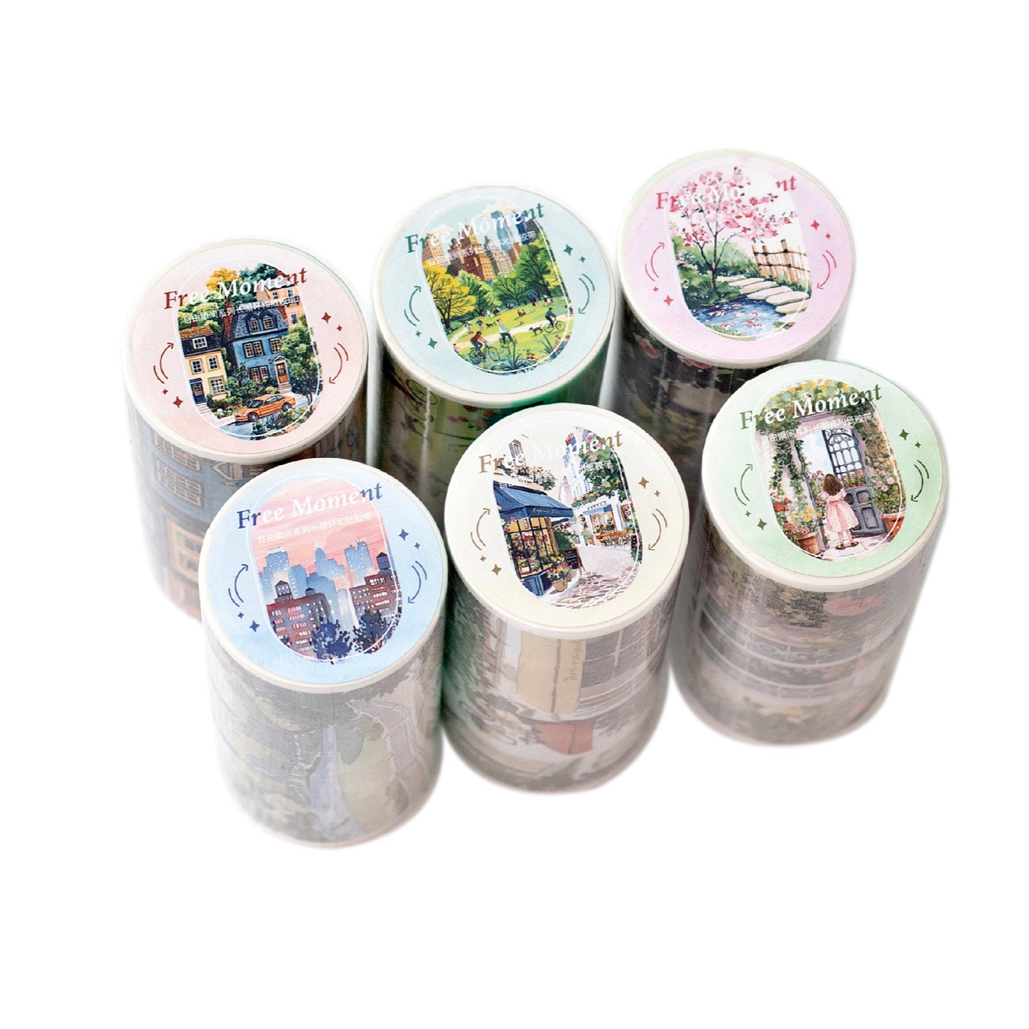 1 Roll City Landscape Washi Tape ZYSJ