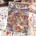 3D Dungeon Scene DIY Stickers Kit JJYYZ37