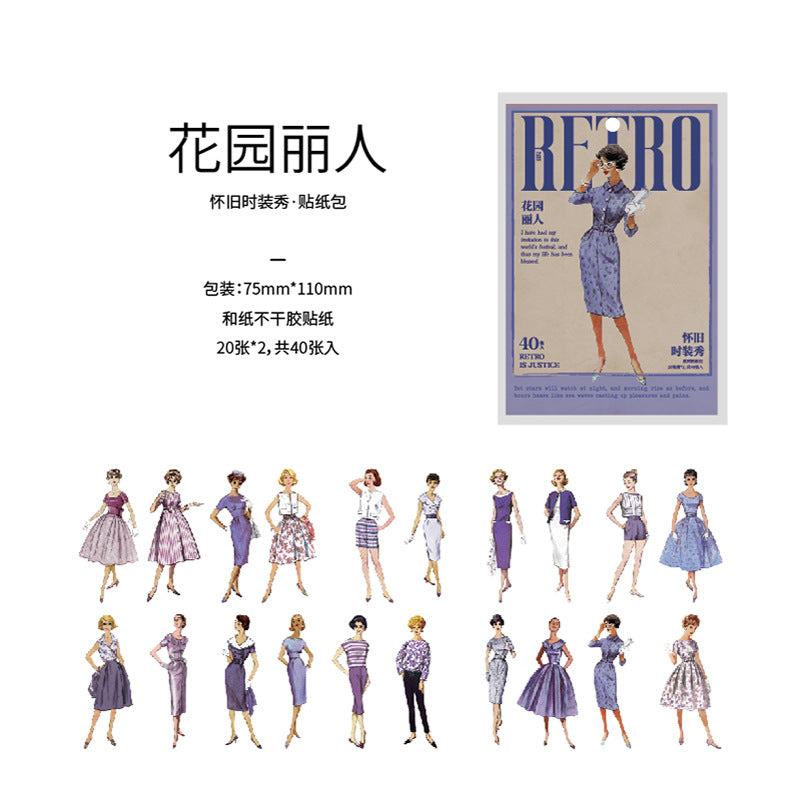 Huaiso Washi Lady Stickers