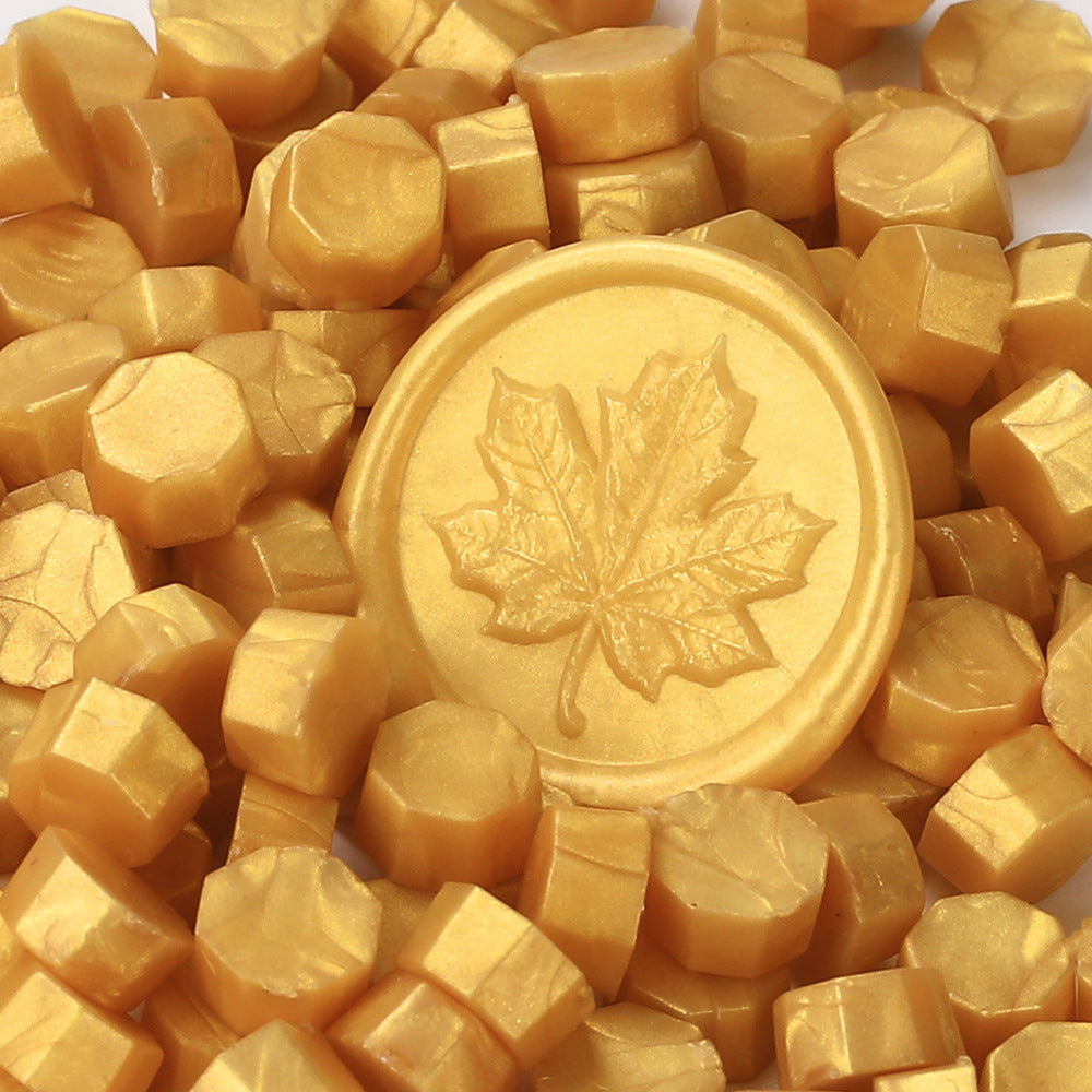 100 PCS Octagon Wax Seal Beads H113