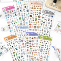 1 Sheet Lifestyle Planner PET Stickers XSHXL