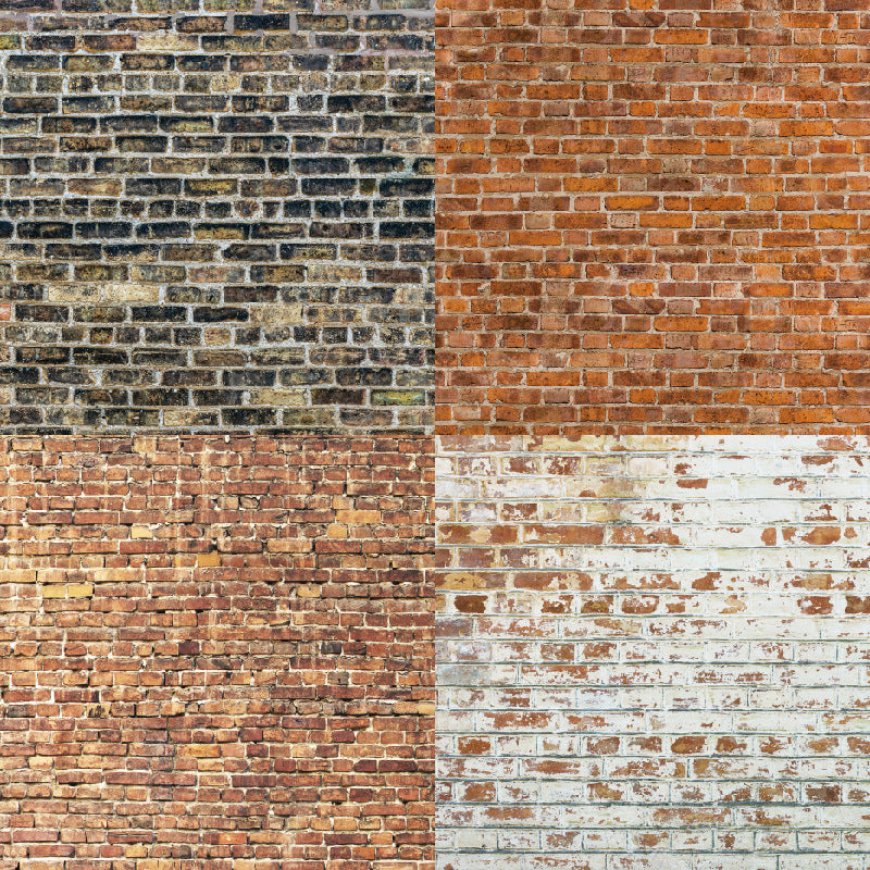 6 inch Brick Wall Textured Scrapbook Paper Pad SKP301