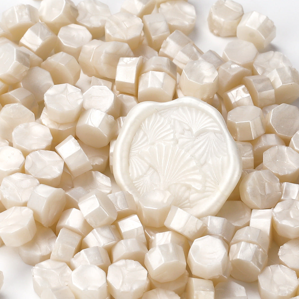 100 PCS Octagon Wax Seal Beads H135