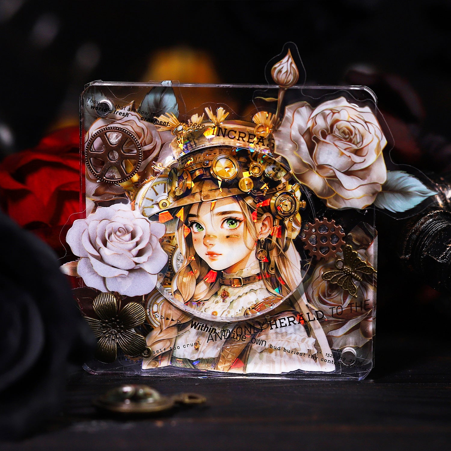 5 Pcs Punk Princess PET Stickers PKGZ