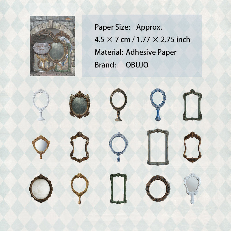 30 Pcs Antique Themed Stickers ZGCPG