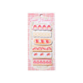 Strawberry Bakery Dessert Shaped Sticky Notes