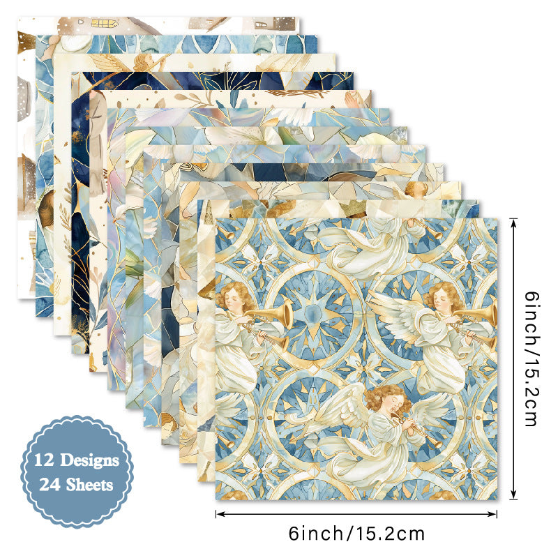 6 inch Sacred Art Scrapbook Paper Pad SKP033
