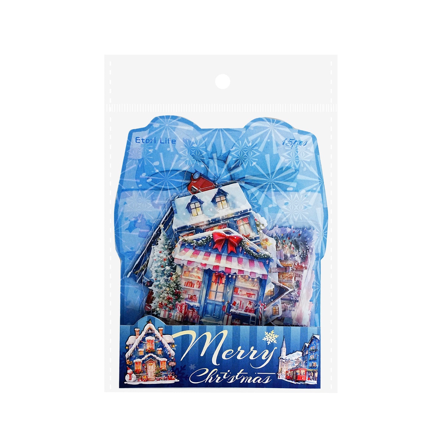 15 Pcs Christmas PET Stickres SDJXY